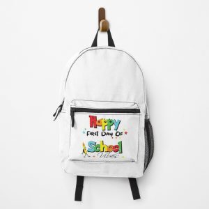 Happy First Day Of School Vibes - Happy First Day Of School Vibes -First Day Of School 2023	 Backpack PBP629