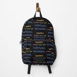 Happy First Day Of Virtual School Backpack PBP792