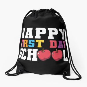 Happy First Day School 2023 Drawstring Bag DSB009