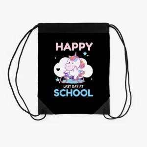 Happy Last Day At School Drawstring Bag DSB753 2 Happy Last Day At School Drawstring Bag DSB753 2