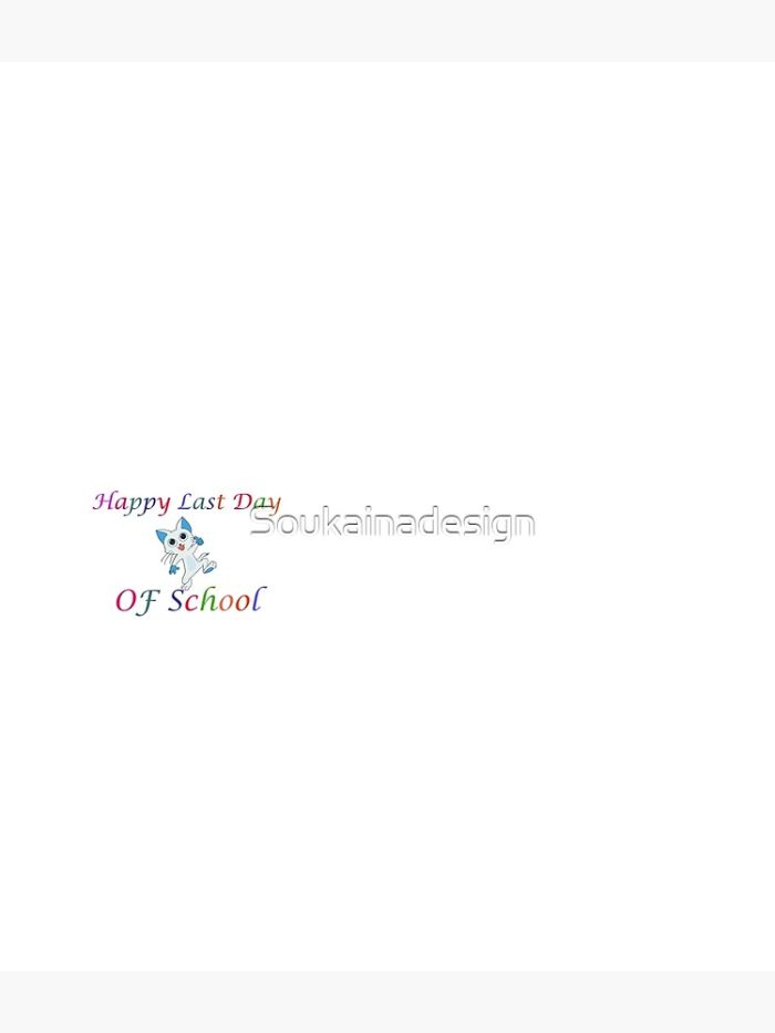 Happy Last Day Of School Cat Lover Gift For Teacher Students Backpack PBP1140 1