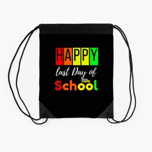 Happy Last Day Of School Drawstring Bag DSB073 2