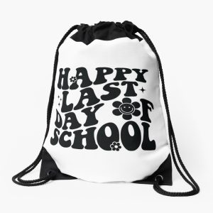Happy Last Day Of School Drawstring Bag DSB120