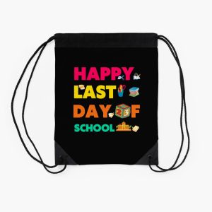 Happy Last Day Of School Drawstring Bag DSB145 2