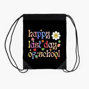 Happy Last Day Of School Drawstring Bag DSB147 2