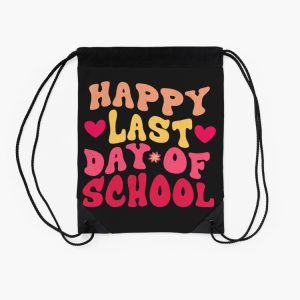 Happy Last Day Of School Drawstring Bag DSB148 2