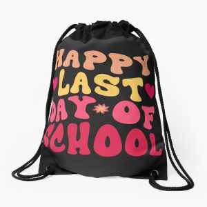 Happy Last Day Of School Drawstring Bag DSB148