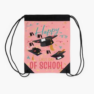 Happy Last Day Of School Drawstring Bag DSB203 2