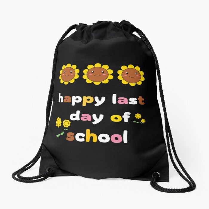 Happy Last Day Of School Drawstring Bag DSB207