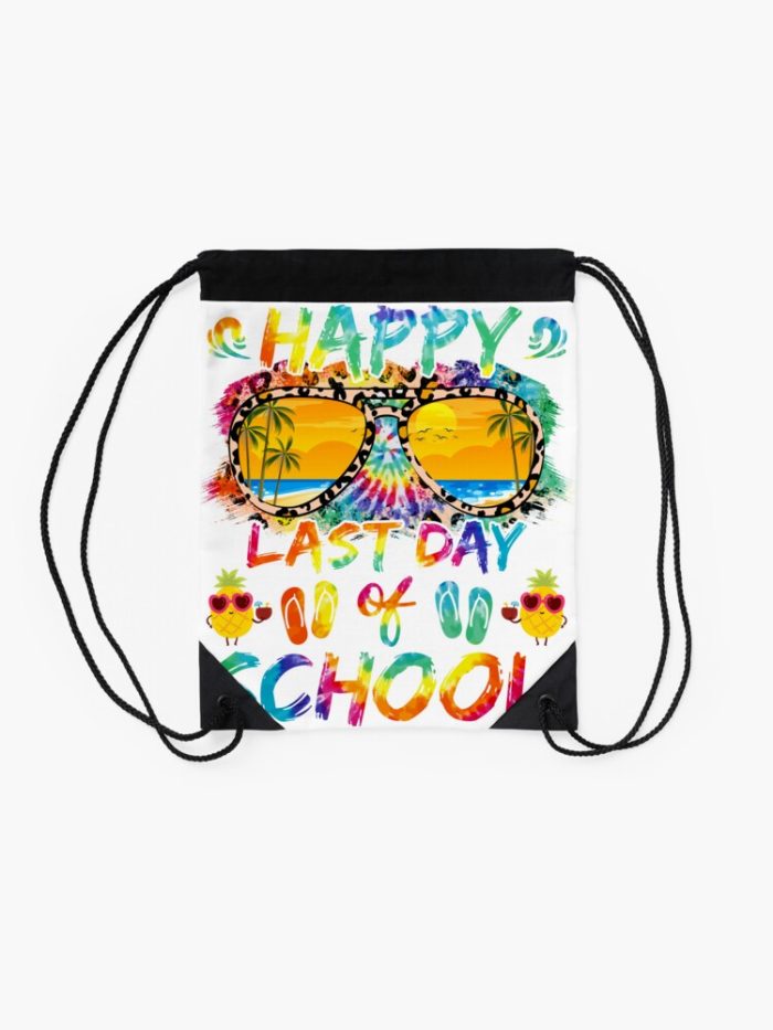 Happy Last Day Of School Drawstring Bag DSB289 2