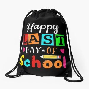 Happy Last Day Of School Drawstring Bag DSB295