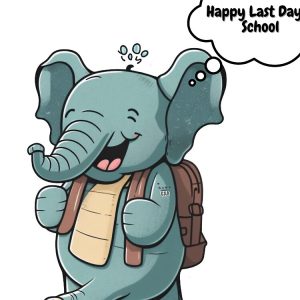 Happy Last Day Of School Drawstring Bag DSB398 1