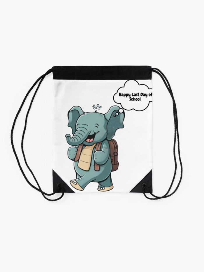 Happy Last Day Of School Drawstring Bag DSB398 2