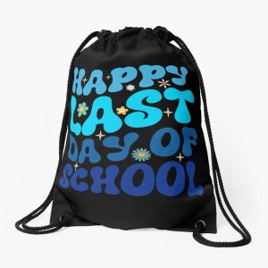 Happy Last Day Of School Drawstring Bag DSB413