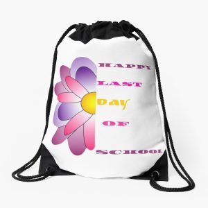 Happy Last Day Of School Drawstring Bag DSB433