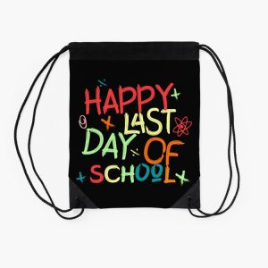 Happy Last Day Of School Drawstring Bag DSB444 2