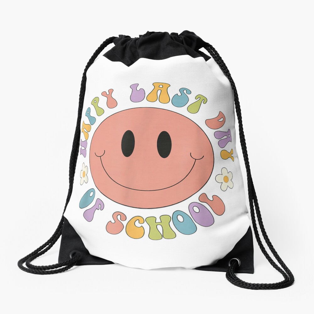 Happy Last Day Of School Drawstring Bag DSB664