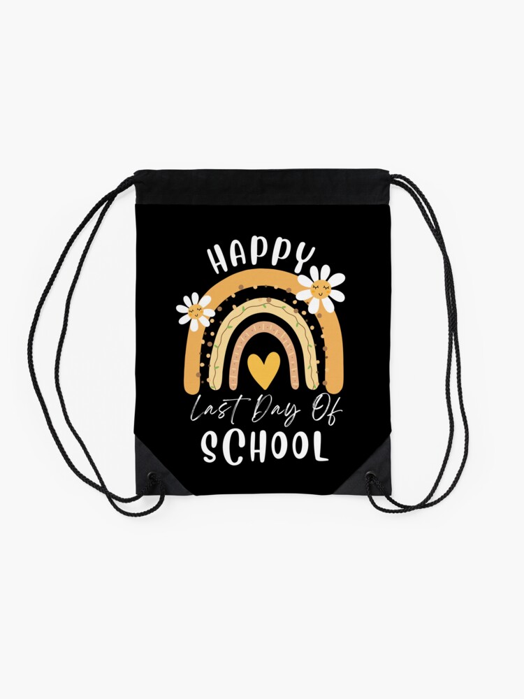 Happy-Last-Day-Of-School-Drawstring-Bag-DSB688-2 Happy Last Day Of School Drawstring Bag DSB688 2