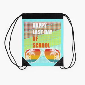 Happy Last Day Of School Drawstring Bag DSB962 2