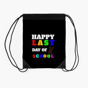 Happy Last Day Of School Funny Magical Lovers Colorful Teacher Kid Smile Pencils Gift Idea Drawstring Bag DSB987 2 Happy Last Day Of School Funny Magical Lovers Colorful Teacher Kid Smile Pencils Gift Idea Drawstring Bag DSB987 2