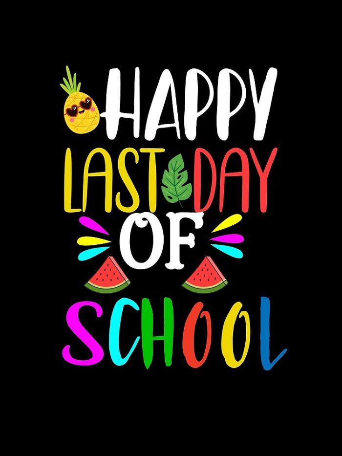 Happy Last Day Of School Funny Teacher Student Gift School Drawstring Bag DSB1376 1