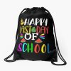 Happy Last Day Of School Funny Teacher Student Gift School Drawstring Bag DSB1376