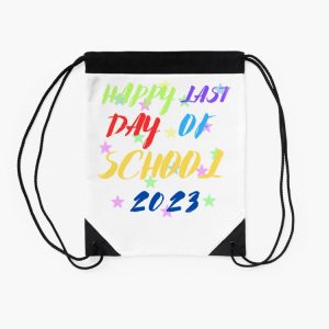 Happy Last Day Of School Graduation Drawstring Bag DSB397 2