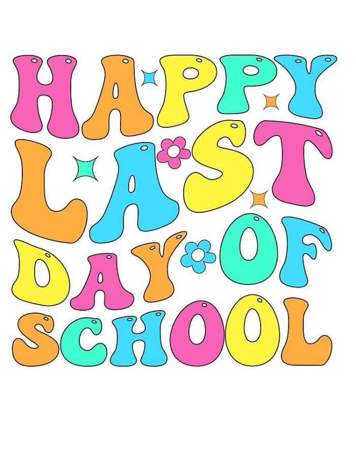 Happy Last Day Of School Graduation Groovy Summer Teacher Student Drawstring Bag DSB685 1