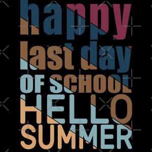 Happy Last Day Of School Hello Summer Drawstring Bag DSB1479 1