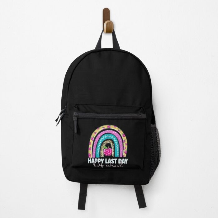 Happy Last Day Of School Hello Summer Graduation Day Students And Teachers Backpack PBP1166