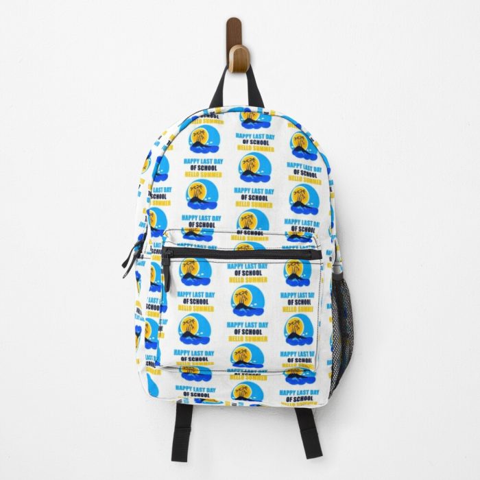 Happy Last Day Of School Hello Summer Students And Teachers Backpack PBP1360