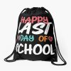 Happy Last Day Of School Hello Summer Students And Teachers Drawstring Bag DSB1284