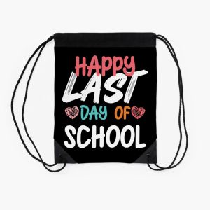 Happy Last Day Of School Hello Summer Students And Teachers Drawstring Bag DSB1284 2