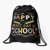 Happy Last Day Of School Hello Summer Students And Teachers Drawstring Bag DSB1285