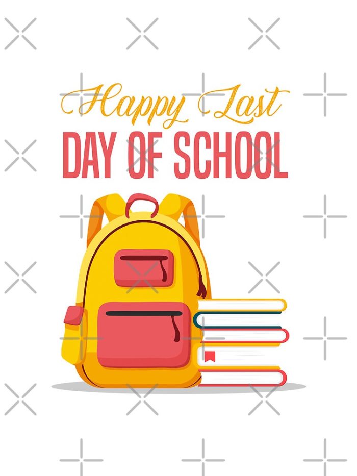 Happy Last Day Of School Hello Summer Students And Teachers Drawstring Bag DSB1417 1