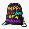 Happy Last Day Of School No More Book No More School! Drawstring Bag DSB338