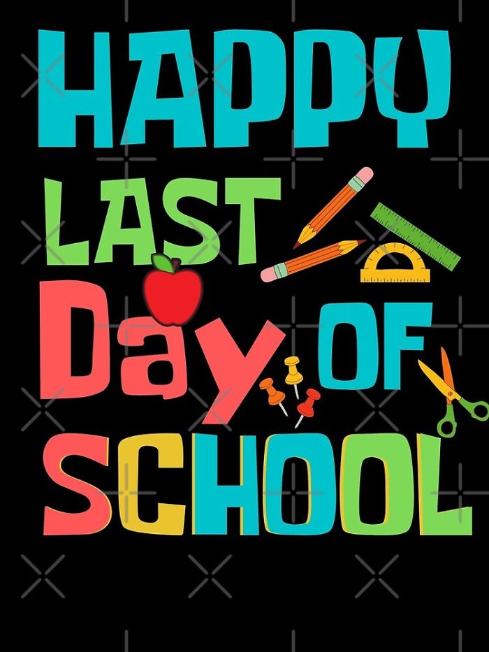 Happy Last Day Of School School Fun Drawstring Bag DSB359 1