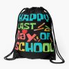 Happy Last Day Of School School Fun Drawstring Bag DSB359
