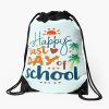 Happy Last Day Of School Student And Teacher Life Drawstring Bag DSB317