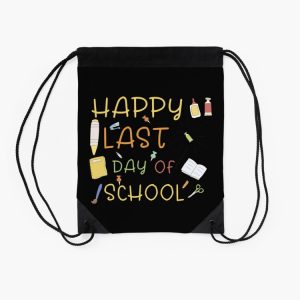 Happy Last Day Of School Summer Break Drawstring Bag DSB1242 2