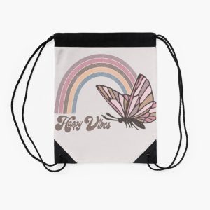 Happy Vibes Drawstring Bag DSB1197 2