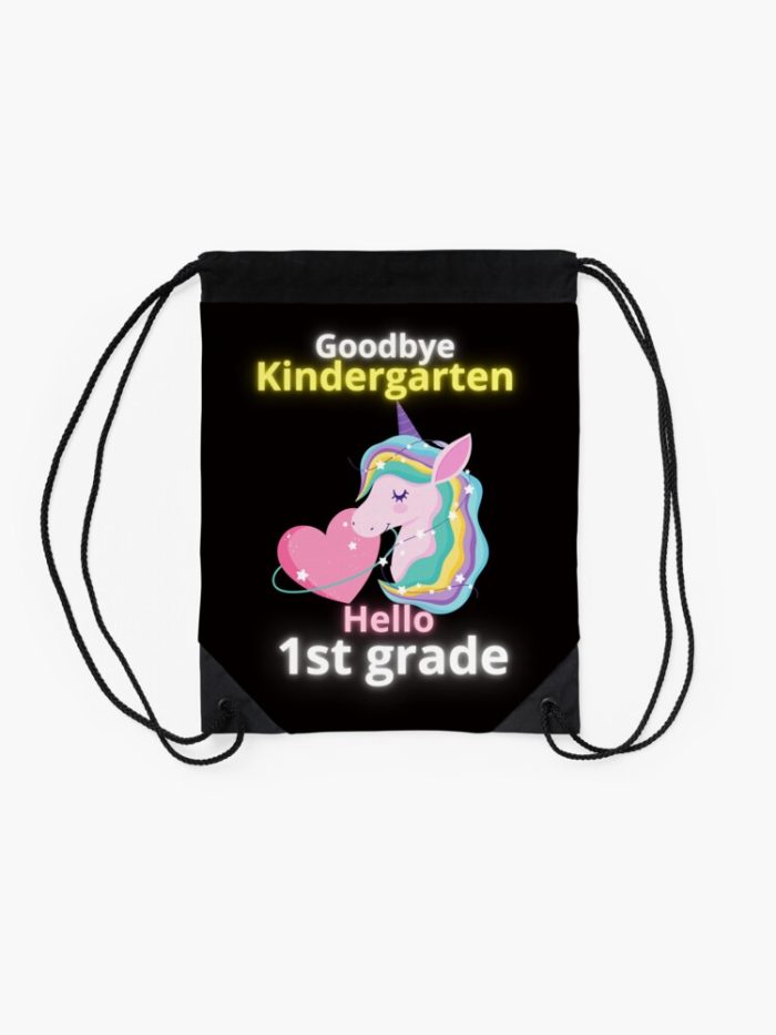 Hart Unicorn Last Day Of School 2023 Drawstring Bag DSB1412 2