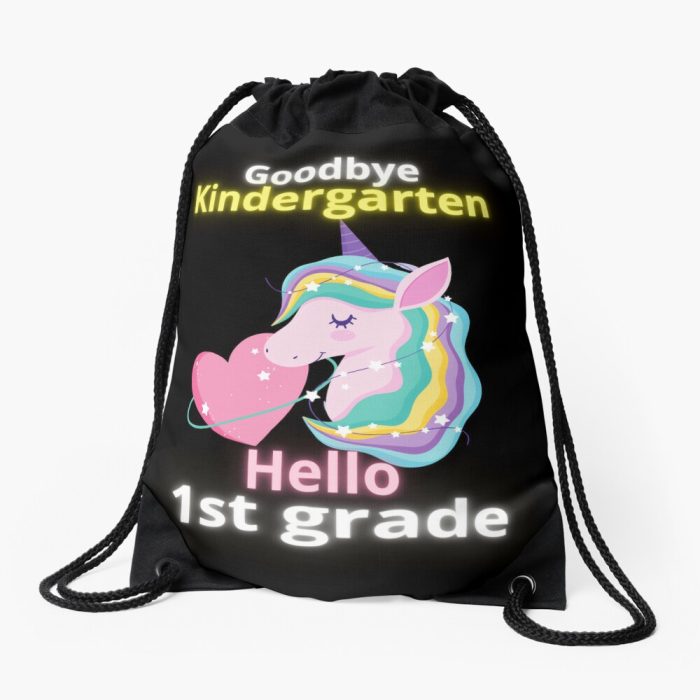 Hart Unicorn Last Day Of School 2023 Drawstring Bag DSB1412