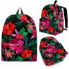 Hawaii Floral Flowers Pattern Print Back To School Backpack BP741