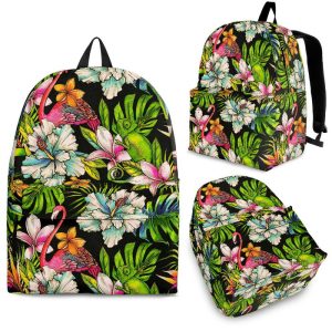 Hawaiian Aloha Tropical Pattern Print Back To School Backpack BP737