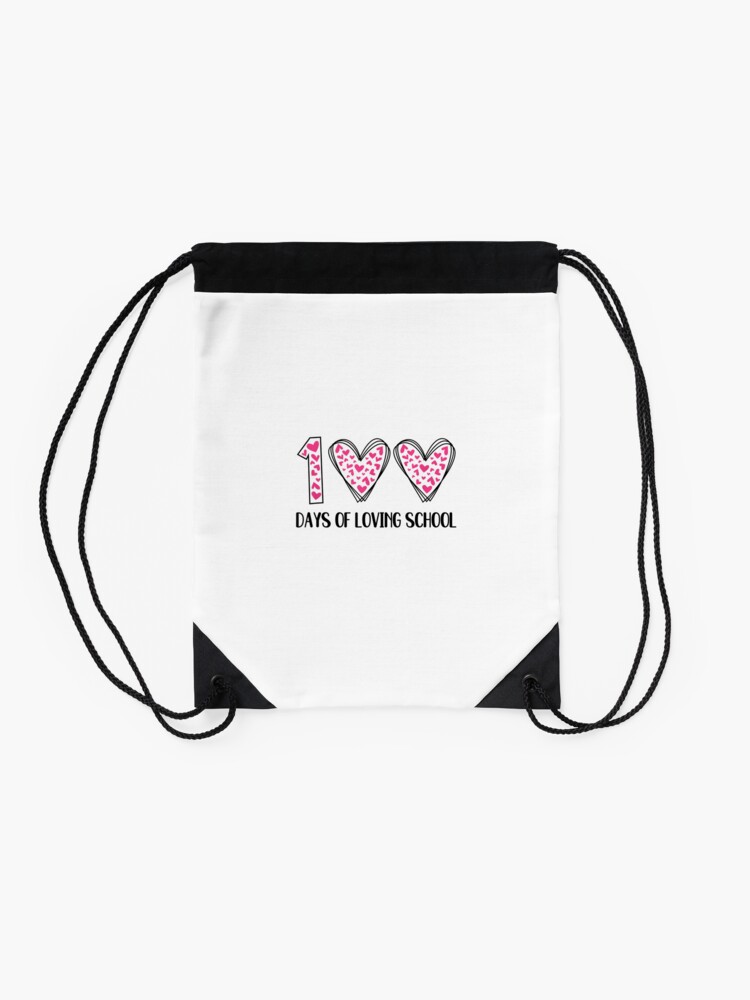 Hearts-100-Days-Of-Loving-School-100Th-Day-Of-School-Teacher-Drawstring-Bag-DSB734-2 Hearts 100 Days Of Loving School 100Th Day Of School Teacher Drawstring Bag DSB734 2