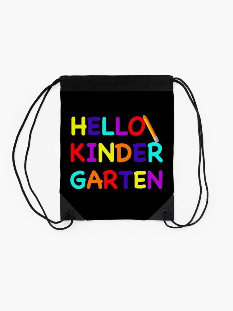 Hello-Kindergarten-2020-Drawstring-Bag-DSB771-2 Hello Kindergarten 2020 Drawstring Bag DSB771 2