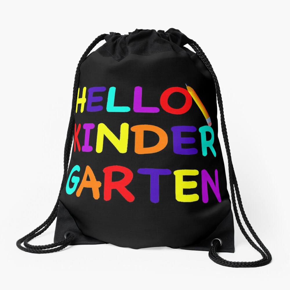 Hello Kindergarten 2020 Drawstring Bag DSB771