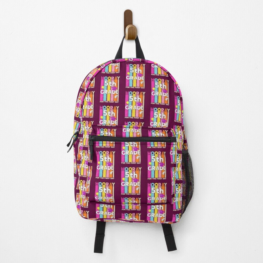 Hooray 5Th Grade For The First Day Back To School Backpack PBP1157
