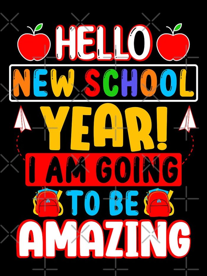 I Am Going To Be Amazing Back To School Gift Students Boys Girls Drawstring Bag DSB1249 1